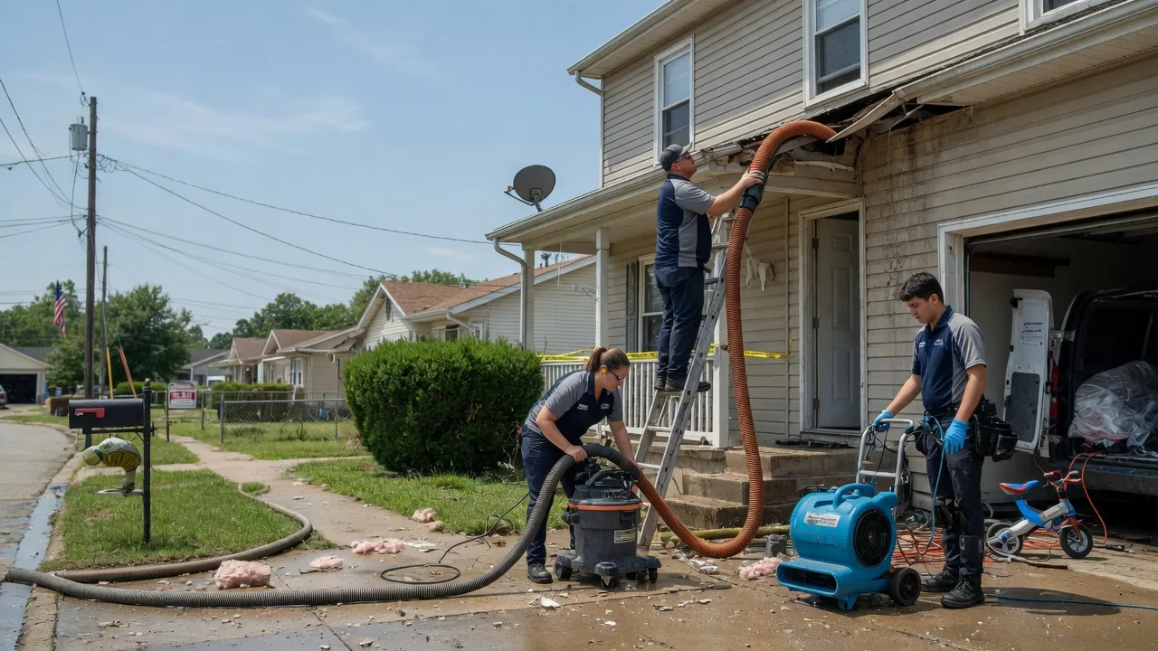 Water Damage Restoration in East Peoria, IL near me